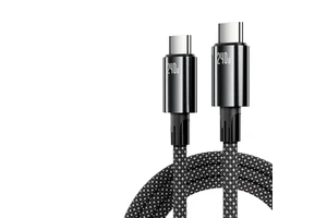 240W 6A USB Type-C Fast Charging Cable with Braid Design for Cell Phones Laptops Cameras Barcode Scanners & Printers