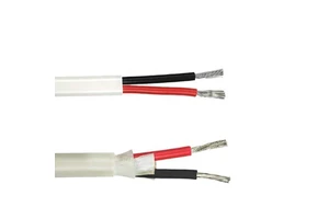 TPS Flat Cable Duplex/Triplex Stranded Tinned Copper 2-core 600V Special PVC Insulation 105C Dry Marine Boat Battery Cable