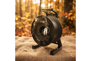 T Proof Tactical Grade Outdoor Armored Cable With Reel Lc/upc 4 6 8 12 24cores OM5 LC Water/Dus Protective Cap For Broadcast