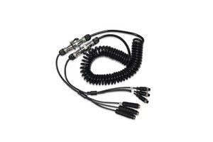 Waterproof 6M Trailer Cable 3CH Vehicle Aviation Connector Spring Cable Truck Camera Cable Electrical Connectors