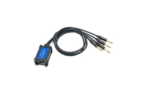 SNA117 Yinyu DDP RTS Aluminum RJ45 to 4 TRS Jack Audio Breakout Adapter for Stage Mixers and Studio Gear