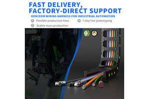 Encoder Cable Motion Control Wiring Harness Servo De Control Ethernet Cable Power Harness Ethernet Industrial Automation Cable