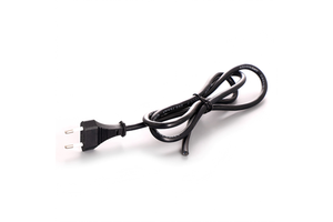 VDE Standard 2.5A 250V 2 Pin Euro Plug Euro Connection Cable Euro Power Cable