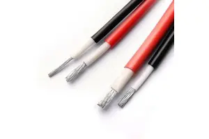 1500V DC Solar Cable for PV System Tinned Copper Conductor XLPE Insulation 4mm 6mm 25mm 35mm Sizes for Industrial Construction