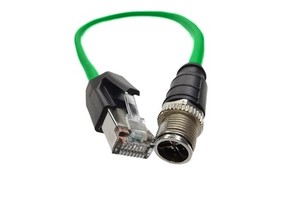XXD Produce XLEP Eight-Core X-Type M12 RJ45 Drag Chain Cable Copper Conductor Waterproof Industrial Network Ethernet Cable