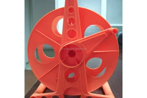 Heavy Duty Extension Cord Reel Handle Cable Reel Featuring Plastic PC Material NEMA Female AC Male Power Cord US Plug