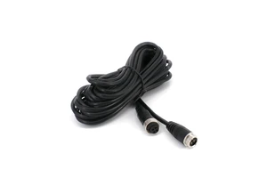 5-20M 4-Pin Foil Shielded 4-Core Aviation Extension Cable 12-24V UV/Environment Resistant Moisture Resistant Vehicle CCTV Cable
