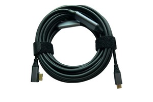 High Quality OEM High-Visibility Orange 10m USB-C Micro-B Right Angle Photography Tether Data Cable Braid Shielding TPE Material