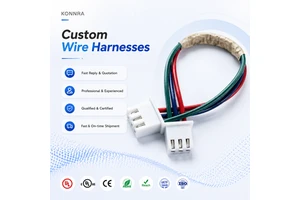 Custom JST XH Compatible 4Pin 2.5mm Pitch Adapter Connector PVC 26AWG Cable Terminal Wire Harness For Motorcycle Electronics