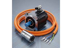 Servo Motor Matching Power Cable 4-core Encoder Cable