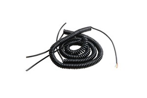 Spring Spiral Cable Coiled Cable for CNC Handheld Encoder Manual Pulse Generator MPG 7 8 9 10 12 14 15 16 17 18 21 22 26 30 Core