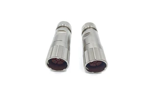 M23 Series Servo Motor Connectors 6-19 Pins Male Female ADAPTER Field-wireable Cable Metal Plug High Current Signal IP67/IP68