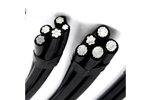 0.6/1KV, PRC70 AERIEN TORSADE CABLE, Cable Preassemble 3*70+54.6+2*25 Mm² , Cable Aerien Torsade ,MAuritanie CEDEAO