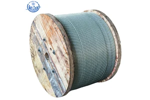 Wooden Reel Packing 70# Heavy Zinc Layer 7/2.5 mm Galvanized 7-wire Strand