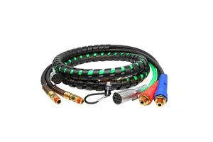 ABS 12ft 7 Way 3 In 1 Trailer Cable For Semi & Truck Trailers 12v/24v ETL Certificated Trailer Plug