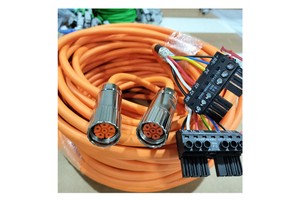 High Quality 150/200/300/500mm Servo Motor Cables Extension Lead Wire Cable for P-anasonic/For Yaskawa/For Kollmorgen