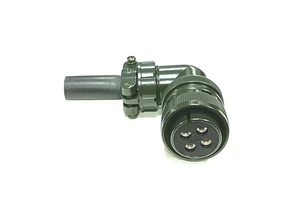 MIL-DTL-5015 MS3108A22-22S 4 Pin Right Angle Connector 50A Solder Type IP67 for MIL Marine