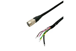 I/O Power Cable HRS 6pin Plug Female Analog Industrial Camera Cables Machine Vision Cable
