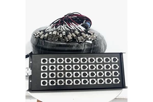 40-Channel Multi-Core XLR Audio Cable 50M Multi-Channel Cable Box Stage Performance Lighting Equipment