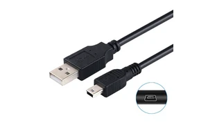 Nice Quality 1m/3.3ft 2A Fast Charge USB 2.0 Type a to Mini B 5pin Usb Data Cable for Camera Mp3 GPS
