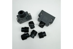 SCSI 50 Pin Servo Connector Solder Type Plastic Hood Connector 14P 20P 26P 36P 50P Electrical Connectors Types MDR 50P