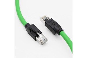 High Performance Industrial Grade M12 RJ45 Cat5e/Cat6 EMI Shielding Profinet EtherNet/IP Cables PLC DCS HMI Remote I/O CE/ROHS