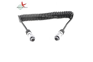 7 Core Truck Tractor Trailer Spring Cable for Trailer Camera System