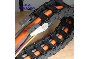 PUR Jacket Stranded High Purity Copper Industrial High Flexible Robot Cable Flexible Drag Chain Cable
