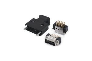 MDR 20Pin Servo Motor Connector,SCSI 20Pin Plug,SCSI 20Pin Male,SM 20P Connector,3M 20P 10120-3000PE,10120-3000PC,10320-52A0-008
