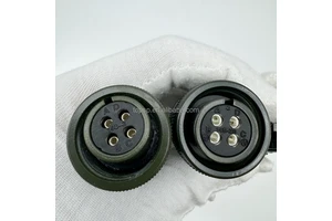 Servo Motor Cable Connector 5015 MS3106A 3108B 10SL-3S Servo Plug 3pin Straight Head Angle Head