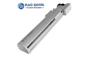 Gaogong High Speed Linear Guide Module 4050mm Long Stroke Aluminum Belt Drive Actuator AC Servo High Torque NEMA 23/34 Stepper