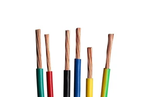 Copper BVR/BV Cable 1.0mm 1.5mm 2.5mm 4mm 6mm 10mm 16mm & Custom Sizes PVC Insulated 450/750V Rated Grounding Cable
