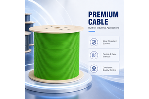 Original Siemens 6XV1840 2AH10 Industrial Ethernet Cable 4 Core for PROFINET Type C Standard Application.