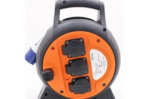 Power Cables Reels UK Bsi GB Cables with LED Lights