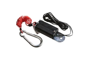 Material Plastic,Steel Trailer Breakaway Switch With 1Pc Black or Red Steel Cable, Length Is 1.6M