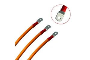 DC Battery Cable for Inverters Lithium Batteries Solar PV Power Cable with PVC Insulation Pure Copper Conductor 12V/110V Rated