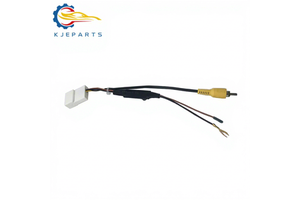 Auto 16Pin Connector Cable 6V-12V Rear Reverse Camera Complete Wiring Harness For Car Audio Video