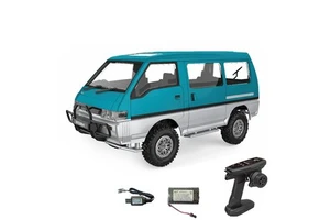 1/12 LDRC 1296 RTR 4WD for Mitsubishi Delica L300 1986 RC Car Dual-Speed Mechanical Shifting Classis Off-Road Van Climbing Truck