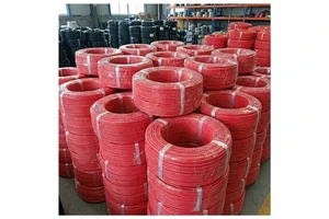 H1Z2Z2-K Solar PV Cable DC 1500V 4mm 6mm2 Tinned Copper Double XLPO Insulated Photovoltaic Cable UV Rated