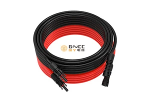 Guoning Hot-Selling PV Solar DC Cable 4mm 6mm 10mm 16mm PV1-F 1x4mm² Tinned Copper Solar Electric Wire Cable With Factory Price