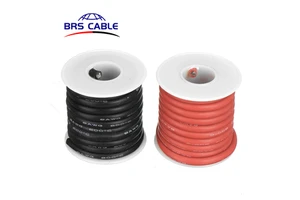 2/0 AWG Battery Cable Tinned Marine Grade Wire Red by the Foot
