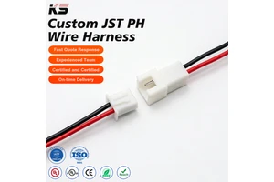 Small Batch Jst Gh 1.25Mm 2.0Mm Pitch Cable Assembly Flexible Signal Power Wire Connector for Industrial Machine Parts
