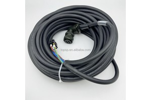 Servo Motor Power Cable 4 Pin X-axis Y-axis Z-axis 22-22S 18-10S Custom Length Industrial Power Cords 5M 10M 15M 20M