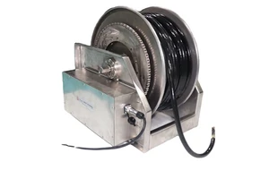 Inspection Auto Power Rov Tether Cable Reel for Water Marine Application.