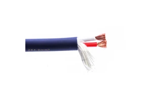 OEM JA105 Customized 2*2.5mm² OFC Copper Core 2 Core 13 AWG Audio Flexible Speaker Cable Wire for Home Theater & Stage