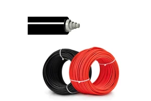 Hot Sale 12AWG H1z2z2 K Copper Anti UV Solar Panel Wire 4mm2 500m 1000m PV Cable for Industrial Use XLPE Insulation Stranded