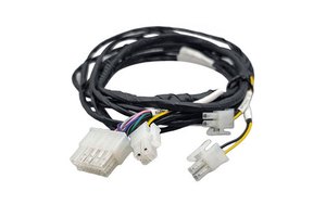Customized 5.08mm Electronic PVC/Nylon/PBT Terminal Block Connector IP66 Computer Use 2-pin Screw Wire Harness Cable Assembly