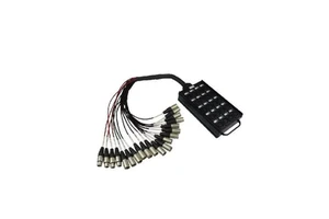 Customized 4 8 12 16 20 24 28 32 36 40 Channels Xlr Multicore Audio Cable Snake Cable With Stage Box