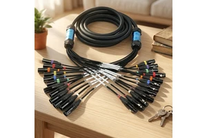 Good Price 16-Way Multicore Cables XLR Audio Cable 16 Channel Snake Cables Stage Light Sound Signal Transmission Microphone