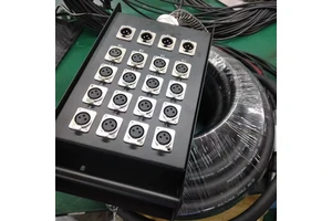 Factory Custom 20-Channel PVC Jacket Stage Cannon Audio Wiring Cable Box Signal Snake Cable